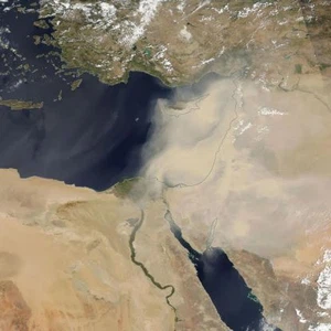 On this day in 2015 | A historical sandstorm hit the Levant ... witness