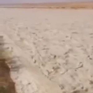 أغرب مشهد طبيعي تم رصده في السعودية خلال العام 2015م 