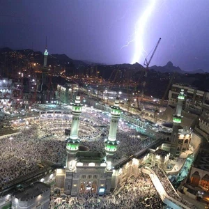 توقع اشتداد الأمطار الرعدية على المشاعر المقدسة الأيام القادمة