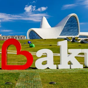 The city of winds.. Baku in Azerbaijan