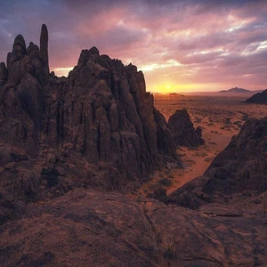 scrapers | The majestic Nileat mountains west of Hail, where the quiet session and the beauty of nature