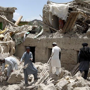 A 5.8 magnitude earthquake strikes the Afghan capital, Kabul.