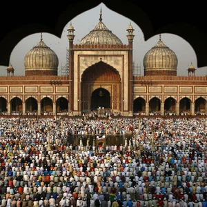 هكذا تكون أجواء عيد الفطر في الهند