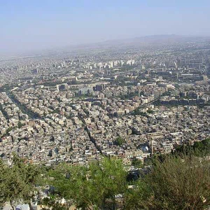 مدينة دمشق من قاسيون