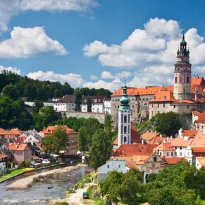 Cesky Krumlov.. l'histoire ancienne du sud de la République tchèque