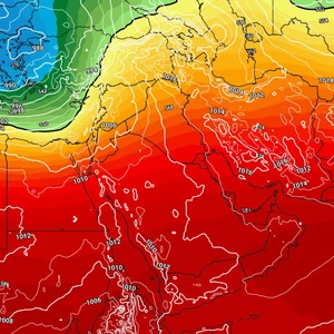 منخفض جوي عميق يقترب من شرق المتوسط ويُحدث تقلبات جوية واسعة