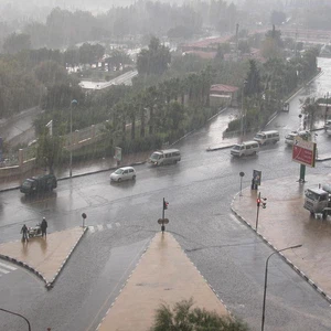 خارطة الغبار ليوم الاحد 