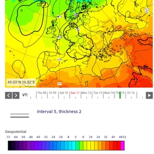 Thursday / an additional rise in temperatures
