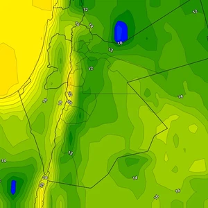 Jordan | Only 5 degrees Celsius .. Lowest temperature recorded at Queen Alia International Airport at dawn today, Tuesday