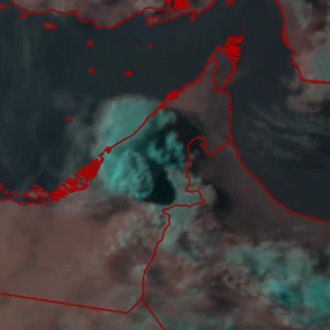 الإمارات: قمة السحابة شاهقة للغاية تتجاوز 10 كم في طبقات الجو العليا وسدى السحابة يغطي أجواء دبي | عرب تايم