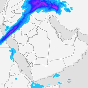 السعودية.. أمطار وغبار على أجزاء مختلفة من المملكة الجمعة والسبت