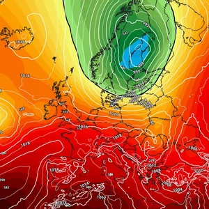 Extreme weather phenomena continues.. an early snow wave in northern Europe