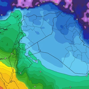 Jordan: The Kingdom will be increasingly affected by the Siberian high-pressure system on Wednesday and Thursday, and this is what the accompanying weather conditions will be like.