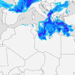 Une dépression apportant des quantités de pluie dépassant celles qui tombent sur l'une des capitales arabes en deux ans affectera la Libye à partir de ce soir.
