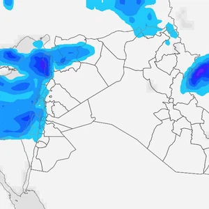 Jordan | A rush of humid air currents starting tonight will bring rain to large parts of the north, center and east of the country