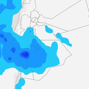 Jordanie : L&#39;impact du système de basse pression se fera de nouveau sentir à l&#39;aube et durant la journée de mercredi, avec une concentration sur le sud du Royaume.