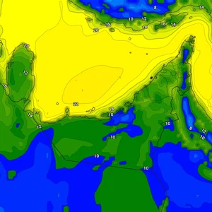 Emirates | Relatively cold to cold weather overall tonight