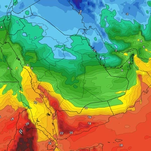 Kuwait | Very cold weather at the end of the week and chances of frost formation and freezing at night