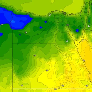 Egypt - Alert | The minimum temperatures are approximately 20 degrees Celsius lower than the maximum today in the capital, Cairo