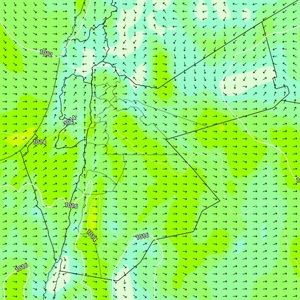 Gaza | Very active and cold winds cause waves to become disturbed and double the feeling of coldness