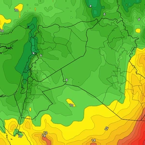 Jordan | Relatively cold weather over the mountain heights on Thursday, and an expected rise in temperatures over the weekend