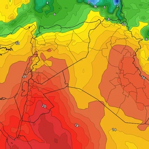 Jordan: Temperatures to reach record highs in February on Monday