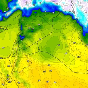 الأربعاء | ارتفاع آخر على درجات الحرارة واجواء تميل للدفء في ساعات الظهر