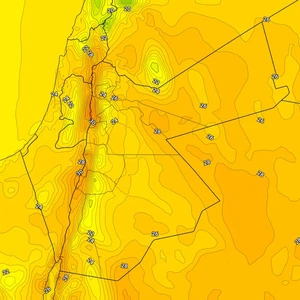 Jordanie | Le temps doux automnal se poursuit dimanche, avec des vents du nord-est soufflant