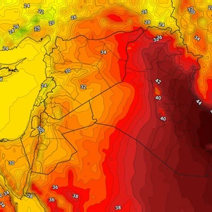 Kuwait | The activity of Al-Bawareh winds and dust waves continues on ...