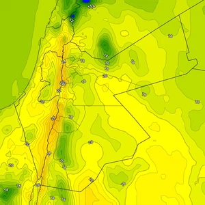 Saturday | Stable weather in the north and center of the country ... and the opportunity for limited showers of rain in parts of the south and southeast of the Kingdom