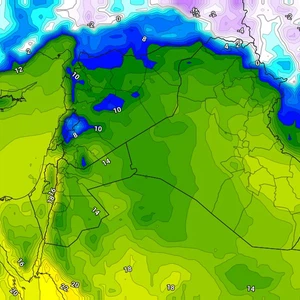 Kuwait | Relatively cold weather, with northwesterly winds still blowing Monday