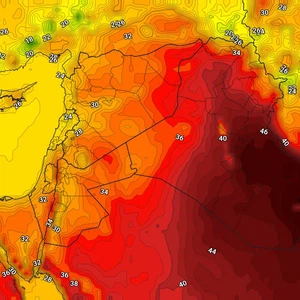 Irak | La vague de chaleur s'est éloignée des régions de l'ouest et s'est intensifiée dans le reste des régions