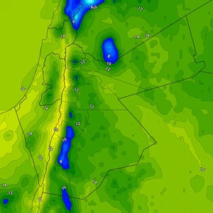 Jordanie | Des températures proches de leurs rythmes en fin de semaine, et le froid en général persiste