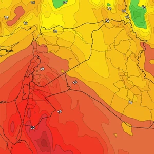 Jordan: A warmer-than-usual air mass associated with a strong high-pressure system will affect the Kingdom at the end of the week.