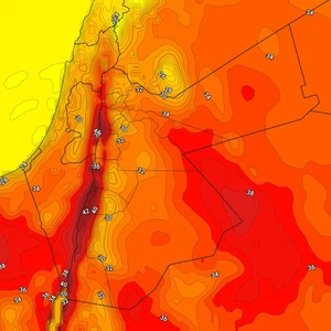 فلسطين | طقس دافئ إلى حار نسبياً بوجهٍ عام يوم الأربعاء