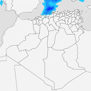 Algérie | Les chances d'averses de pluie dispersées seront renouvelées dans certaines parties des régions du nord lundi