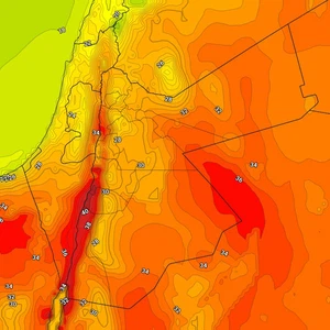 الأردن | أحوال جوية خماسينية الأربعاء وتنبيه من الفروقات الحرارية الحادة بين النهار والليل 
