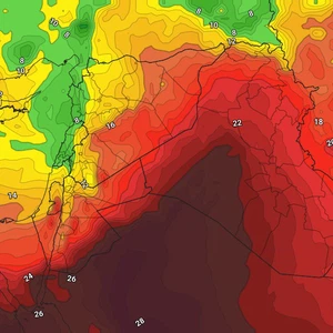 Irak - Week-end | Les fluctuations de chaleur attendent l'état et une intensification attendue des vagues de poussière