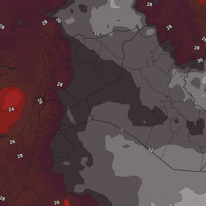 Jordanie | L'effet de la masse d'air chaud sur le Royaume s'est accentué mercredi