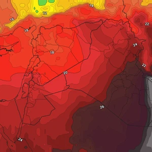 الأردن: درجات الحرارة تنخفض في هذا الموعد وليالي لطيفة ورطبة بانتظار المملكة | عرب تايم