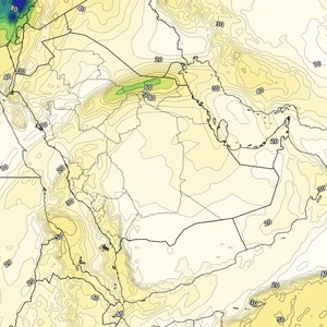 Kuwait | Cold weather with the appearance of some medium and high clouds