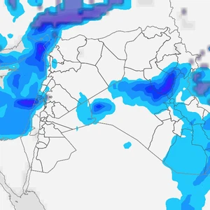 Irak | Un état d'instabilité atmosphérique commençant lundi après-midi et s'intensifiant après minuit lundi/mardi