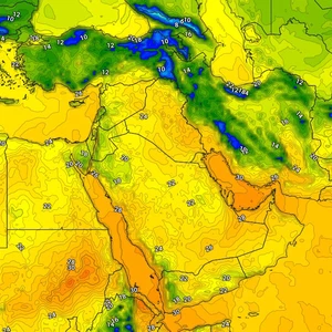 Jordan | Temperatures will drop by 5 degrees tomorrow, Monday, compared to today, and a warning about the difference in temperatures, especially at night