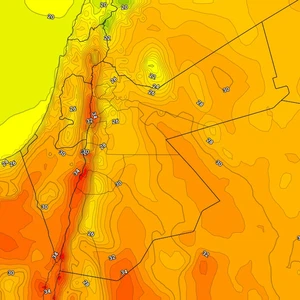 Jordan | Another rise in temperatures and warm spring weather
