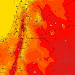 الأردن: انخفاض طفيف على درجات الحرارة الأحد ورياح شمالية غربية تنشط عصراً | عرب تايم