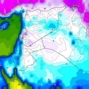 العراق | استمرار تأثر البلاد بالكُتلة الهوائية شديدة البرودة نهاية الأسبوع وتنببه من صقيع ليلاً وفي الصباح الباكر