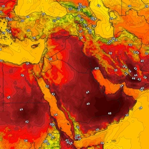 Jordan | As the middle of July approaches, heat waves are still far from the Kingdom and there are no signs of significant increases in temperatures.