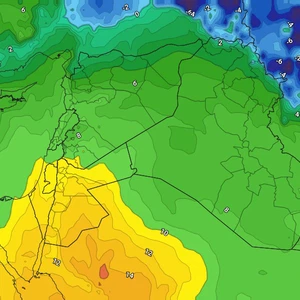 الأردن: نظرة إلى توقعات الحالة الجوية في المملكة الأيام القادمة
