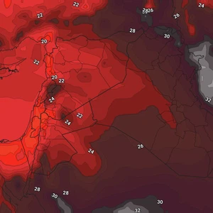 Jordanie | Une baisse attendue des températures devenant inférieure à leurs taux à partir de mardi, avec des nuits inclinées vers le froid dans certaines régions