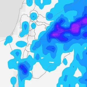 A state of atmospheric instability begins on Sunday evening and continues on Monday, concentrated in the desert areas, with fears of valleys flowing there